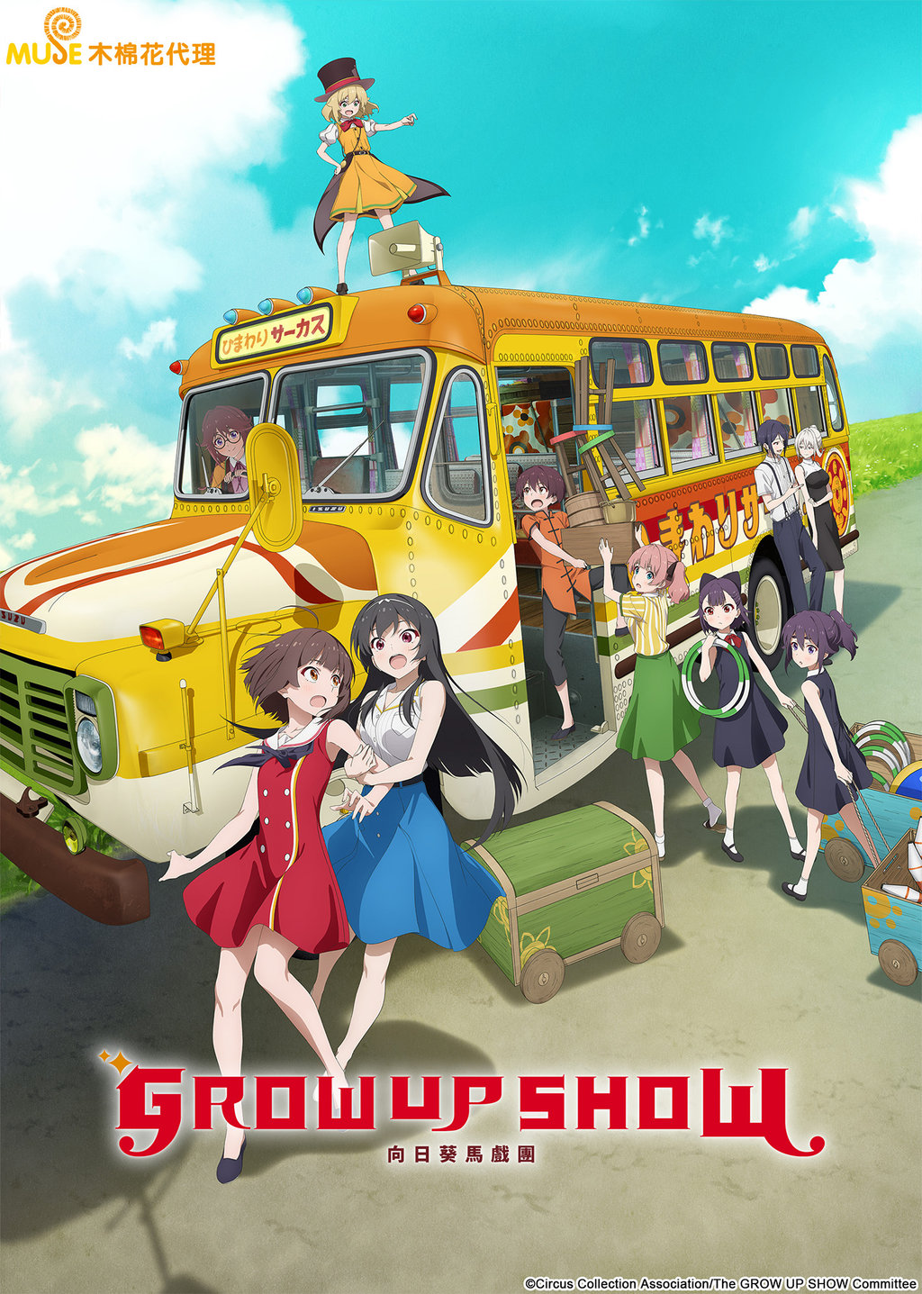 انمي Grow Up Show: Himawari no Circus-dan مترجم
